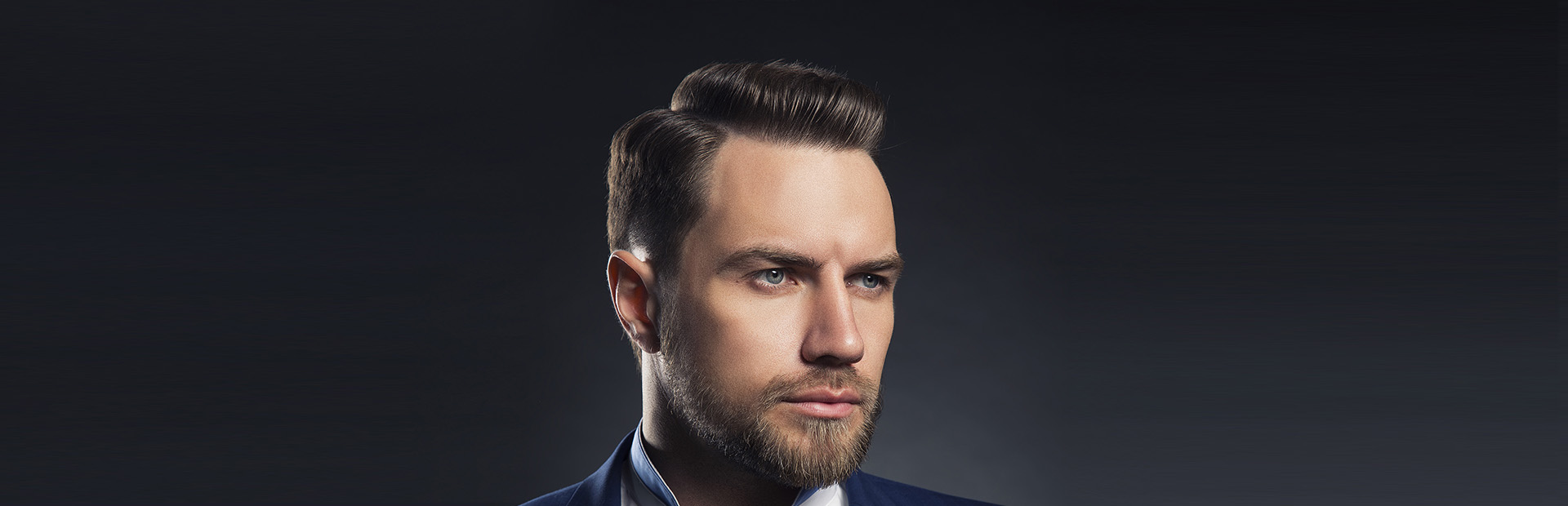 Haarstylist Eva afbeelding man met scheiding